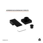 Acabamento De Registro Quadrado Ibó Pingoo.casa - Preto