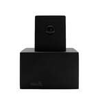 Acabamento De Registro Quadrado Preto Black Em Metal 4007