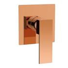 Acabamento De Registro Rose Gold Monocomando Chuveiro B/deca