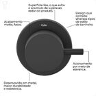 Acabamento De Registro Universal 1/2, 3/4,1 Basic Preto Matte