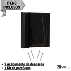 Acabamento De Válvula De Descarga Para Deca Ou Docol Black