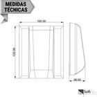 Acabamento De Válvula De Descarga Para Deca Ou Docol Black