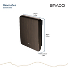 Acabamento De Valvula Descarga Hydra/docol Bronze Escovado