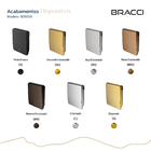 Acabamento De Valvula Descarga Hydra/docol Bronze Escovado