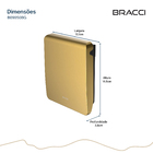 Acabamento De Valvula Descarga Hydra/docol Dourado Escovado