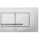 Acabamento para Caixa de Descarga Embutida Cromado Kiev Salvágua Docol