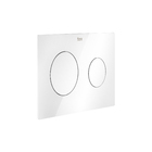 Acabamento de Descarga para Drywall e Alvenaria PL10 3/6L Branco Roca