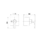 Acabamento Docolstillo  Registro Deca 1. 1/2  Ouro Polido - D