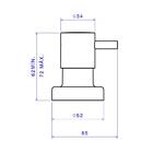 Acabamento Gav. Até 1” Pres. 1/2-3/4 Deca Link 4900.c.pq.lnk