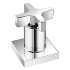 Acabamento Goa Cross T3 Cromado Fabrimar