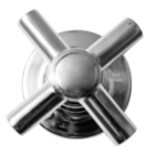 Acabamento Hidráulico Cruz De Malta Cromado Gourmet Único