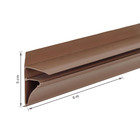 Acabamento em PVC Ipê 5x3cm Perfilplast