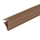 Acabamento em PVC Ipê 5x3cm Perfilplast