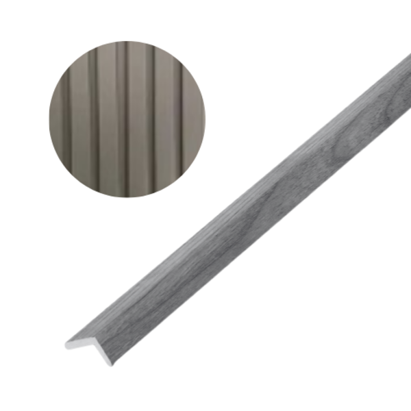 Acabamento Lateral Esquerdo Painel Ripado Formix 3d - 2,85cm