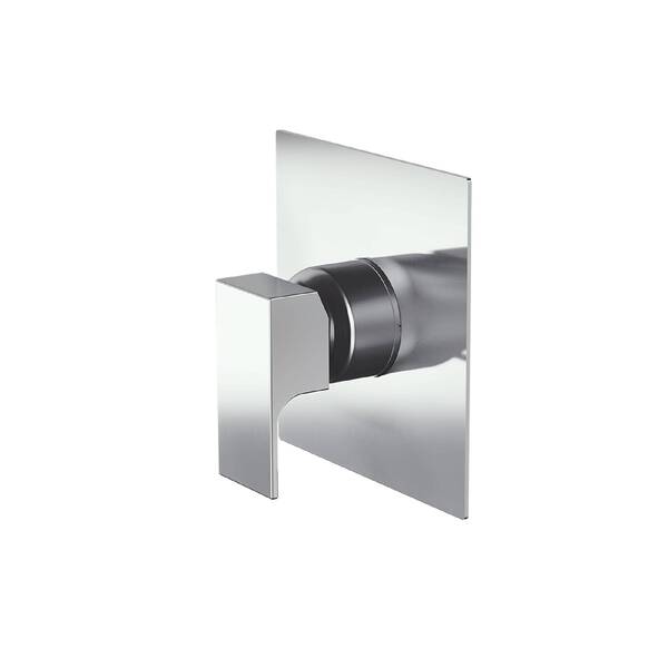 Acabamento Monocomando Base Deca/Similar Cromado Retta Fani