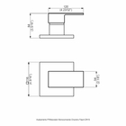 Acabamento Monocomando Chuveiro Base Deca