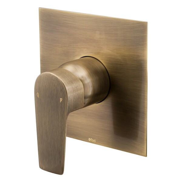 Acabamento Monocomando Chuveiro Bold Ouro Velho Fani