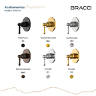 Acabamento Monocomando Chuveiro Clássico Dourado