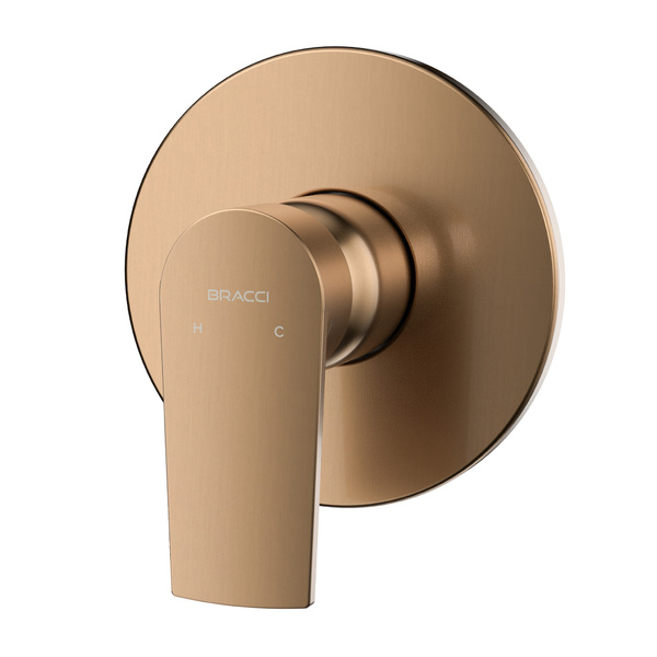 Acabamento Monocomando Chuveiro Docol 3/4 Rose Escovado