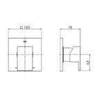 Acabamento Monocomando Chuveiro E Ducha Higiênica Docol New E