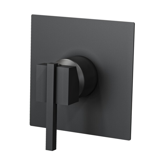 Acabamento Monocomando Chuveiro Eros Preto Fosco Fani