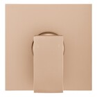 Acabamento Monocomando Chuveiro Retta Champanhe Fani