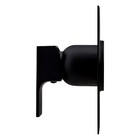 Acabamento Monocomando Chuveiro Retta Preto Fosco Fani