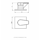 Acabamento Monocomando De Chuveiro Base Deca - Led