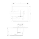 Acabamento Monocomando De Chuveiro Dax Iguaçu Cromado Dax-499