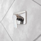 Acabamento Monocomando De Chuveiro Quadrado Para Base Deca