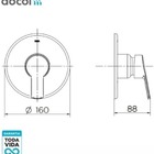 Acabamento Monocomando Docol Chess 934906 Cromado