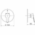 Acabamento Monocomando Docol Chess 935006 Cromado
