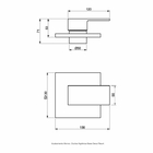 Acabamento Monocomando Ducha Higiênica Base Deca