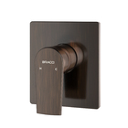 Acabamento Monocomando Ducha Higiênica Bronze Escovado