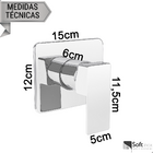 Acabamento Monocomando Gold