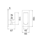 Acabamento Monocomando Lorenzetti Lorenlive 2993 R89 Rose Gold