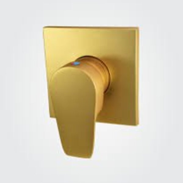Acabamento Monocomando Para Chuveiro Base Deca - Dourado Fosco