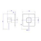 Acabamento Monocomando Para Chuveiro Deca You 4993.c105.chu Q