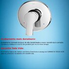 Acabamento Monocomando Para Chuveiro E Ducha Higiênica Para B