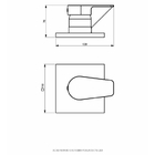 Acabamento Monocomando Para Chuveiro - Led