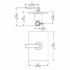 Acabamento Monocomando Para Chuveiro - Ocean