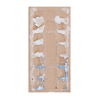 Acabamento para Número ou Letra Casa 15cm Assentado Cerâmica Azul e Branco