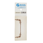 Acabamento para Número ou Letra Casa 15cm Assentado Cerâmica Bege