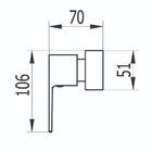 Acabamento P/ Base Deca Ou Similares 3/4" 509 C370 Fani