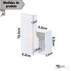 Acabamento P/ Registro De Gaveta Diamante Deca Preto