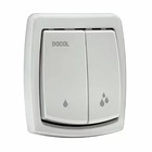 Acabamento P/ Válvula Descarga Salvágua Cinza Perola Docol