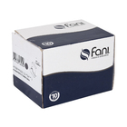 Acabamento Para Registro Base Deca 509 BK222 3/4 Preto Fosco Fani