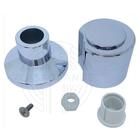 Acabamento P/registro Deca Quadrado 1/2, 3/4 Metal Para Litor