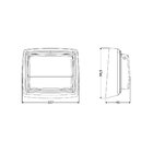 Acabamento P/válvula Descarga Deca Hydra Max Bege