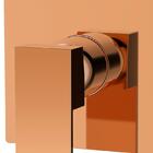 Acabamento Para Base Monocomando Rose Gold Lx4012rg - Lexxa